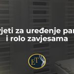 Savjeti za uređenje panel i rolo zavjesama: Kako unijeti stil i funkcionalnost u svaki prostor