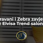 Paravani i Zebra zavjese iz Elvisa Trend salona