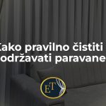 Kako pravilno čistiti i održavati paravane