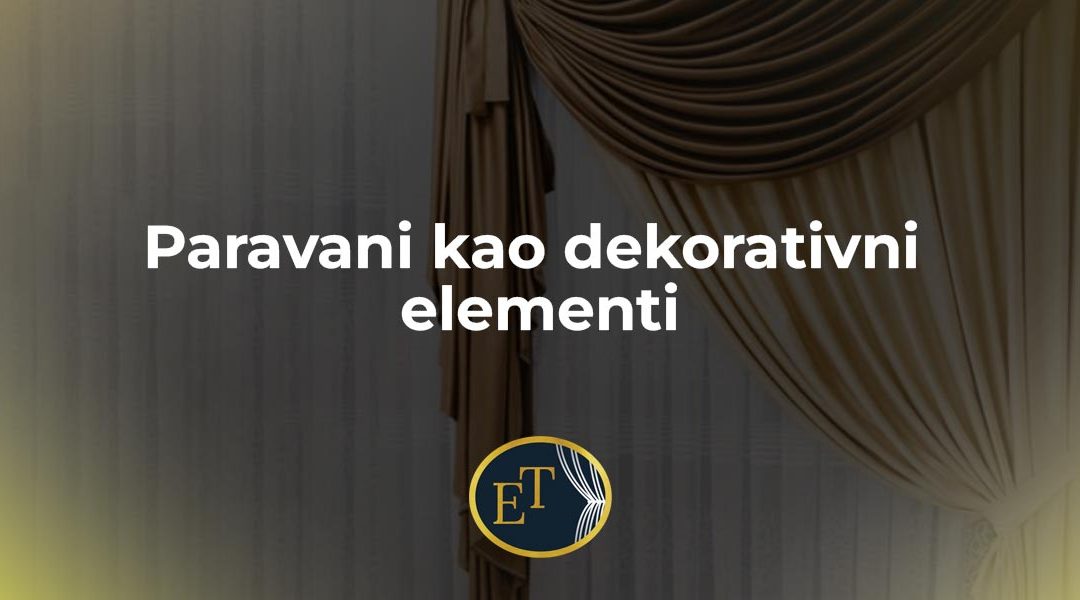 Paravani kao dekorativni elementi: Više od pregrade