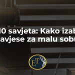 Top 10 savjeta: Kako izabrati zavjese za malu sobu